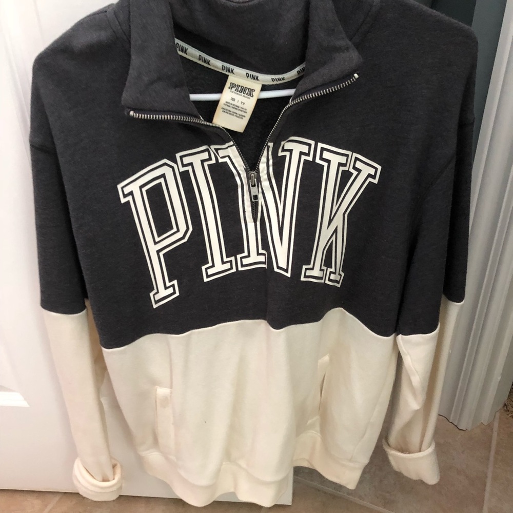 Pink pullover!